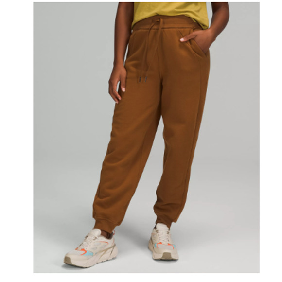 lululemon athletica | Pants u0026 Jumpsuits | Lululemon Scuba Relaxed High Rise  Jogger In Copper Brown Size | Poshmark